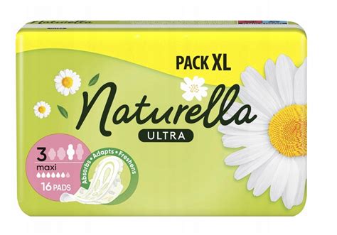 Podpaski higieniczne Naturella ze skrzydełkami ULTRA 3 MAXI 16 szt