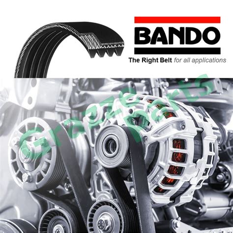 Bando Ribstar Rib Serpentine Fan Belt 5PK1050