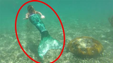 Mermaid Caught On Tape 2017 Best Mermaid Videos Youtube