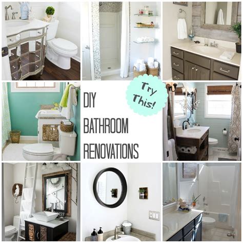 Diy Bathroom Projects