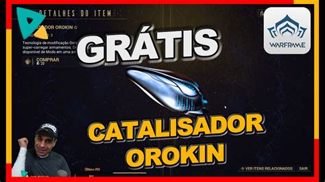 Alerta De Catalisador Orokin Gr Tis Duplique A Capacidade De