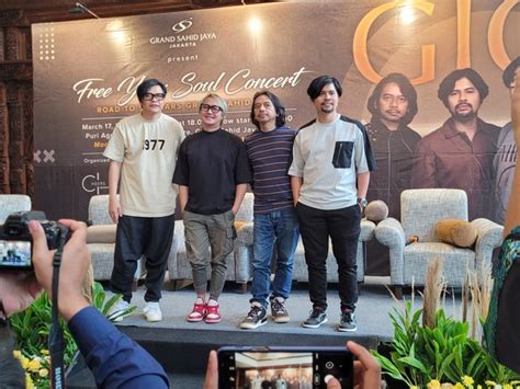 Gigi Gelar Konser Di Grand Sahid Jaya Jakarta