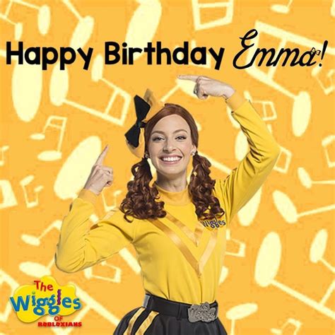 The Wiggles Of Robloxians On Instagram Happy Birthday To The Yellow