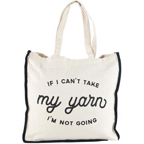 Canvas Yarn Tote Funny Yarn Tote Yarn Bag Canvas Tote Bag Etsy