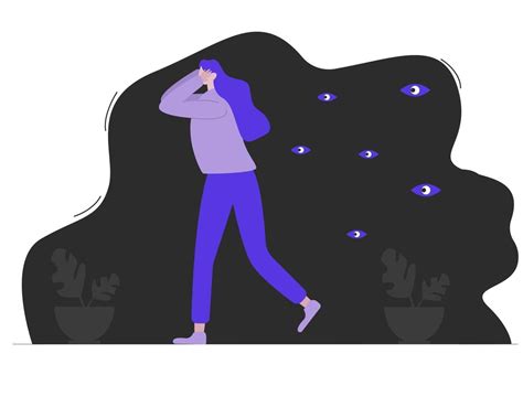 Paranoid personality disorder concept 1958842 Vector Art at Vecteezy