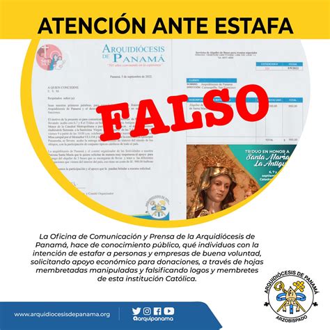 Persisten Notas Falsas Solicitando Donaciones A Nombre De Sacerdotes