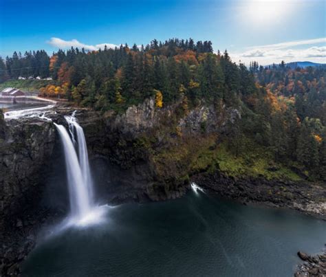 690 Chutes Snoqualmie Falls Photos Photos Taleaux Et Images Libre De