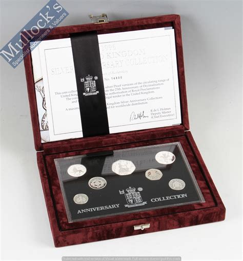 1996 Royal Mint Silver Proof Silver Anniversary Collection