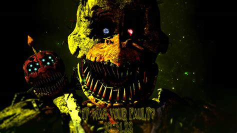 Fnaf Rewritten Nightmare Chica Teaser By Springreg On Deviantart