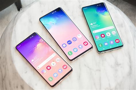 Samsung Galaxy S10 S10 And S10e Hands On More Parity Less Clarity Pcworld