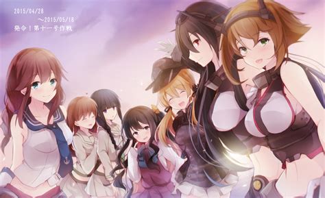 Nagato Kitakami Prinz Eugen Mutsu Ooi And 2 More Kantai