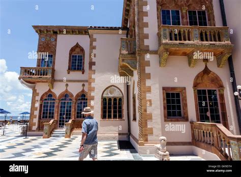 Sarasota Florida Ringling Estate Ca Dzan Mansion Exterior Venetian
