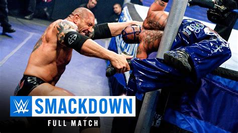 Full Length Match Smackdown Rey Mysterio Vs Batista Street Fight