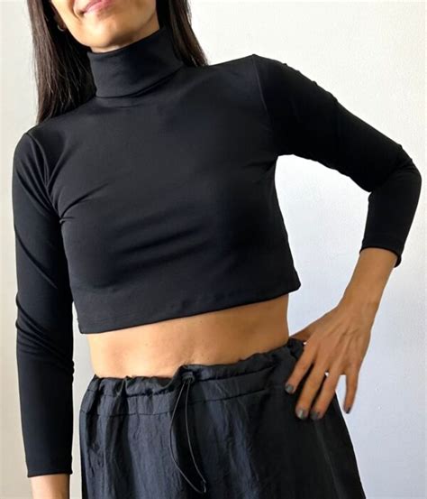 Polera Crop Spandex Nena Adulto Chitas