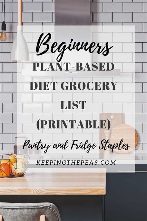 Vegan Grocery List Vegan Grocery Vegan Grocery List Plant Based