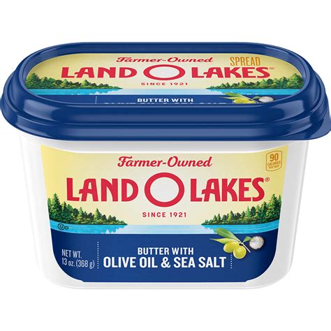 Butter With Olive Oil And Sea Salt Land Olakes