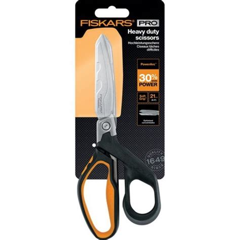 Fiskars PowerArc Heavy Duty Scissors 21cm Fiskars PowerArc Heavy Duty