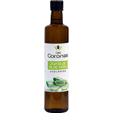 Las Coronas Zumo De Aloe Vera Ecol Gico Botella Ml