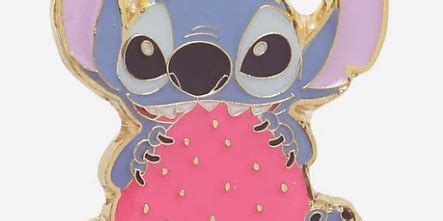 Stitch Strawberry Hot Topic Disney Pin Disney Pins Blog