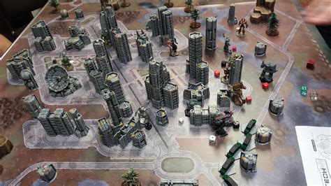 Battletech City Hex Mech Mechwarrior Tabletop Terrain Terrain