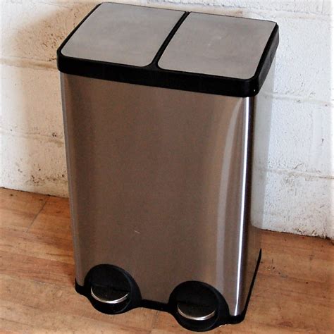 Simplehuman Recycle Double Pedal Waste Bin 9079a Allard Office Furniture