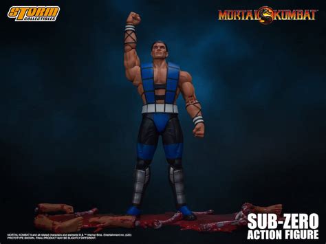 Storm Collectibles Mortal Kombat Unmasked Sub Zero Th Scale Figure