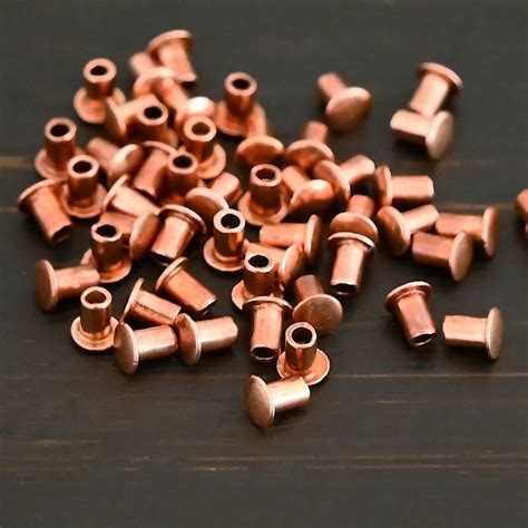 Copper Rivets Etsy