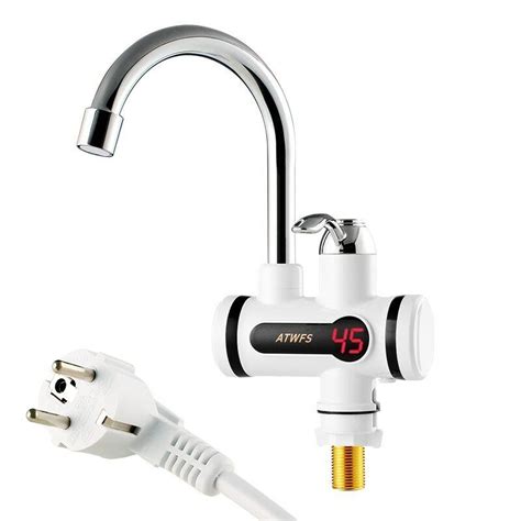 Electric Kitchen Water Heater Tap Instant Hot Water Faucet Tankless