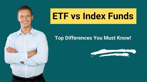 Etf Vs Index Funds Top Differences You Must Know Youtube