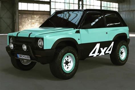 Oude Fiat Panda 4x4 Als P4ND4 Restomod Hybrid AutoWeek