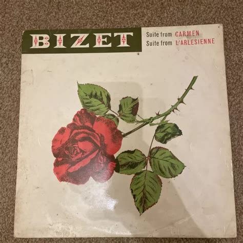 Georges Bizet Carmen Suite L Arl Sienne Suite Vinyl Lp Album