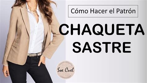 C Mo Trazar Una Chaqueta Sastre Para Mujer Explicado Paso A Paso