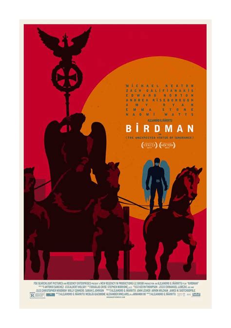 Cartel De La Pel Cula Birdman O La Inesperada Virtud De La Ignorancia