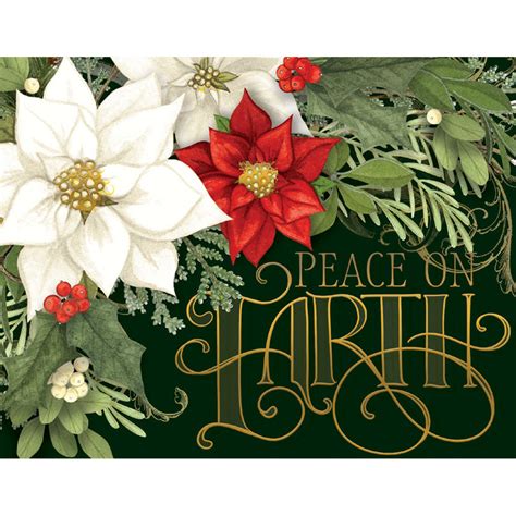 Lang Peace On Earth Boxed Christmas Card And Reviews Wayfair