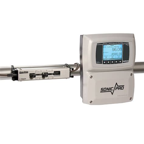 Ultrasonic Non Invasive Flow Meter For Liquids The Sonic Pro S