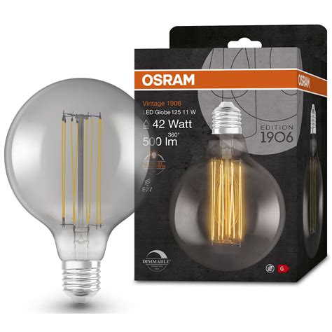 Bec Led Vintage Decorativ Osram Globe Dimabil Filament