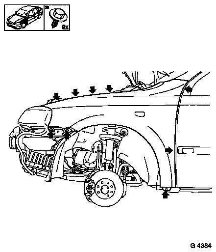 Vauxhall Workshop Service And Repair Manuals Astra G A Maintenance Body And Chassis Sheet