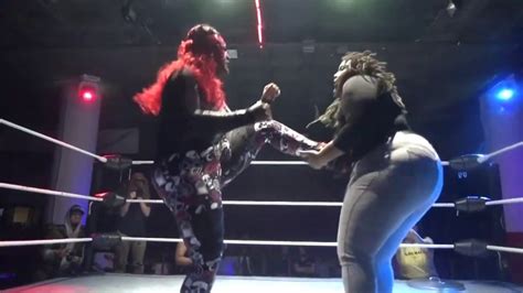 Bwf Women S Street Fight Anastasia Morningstar Vs Karen Bambam Youtube