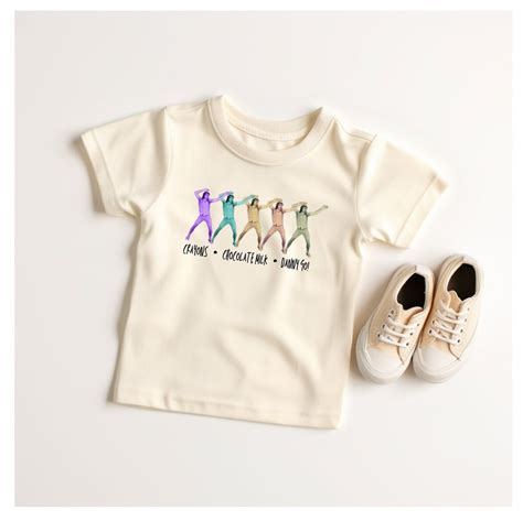 Danny Go, Crayons, Chocolate Milk, Danny Go, Bella Canvas Toddler Short Sleeve Tee - Etsy