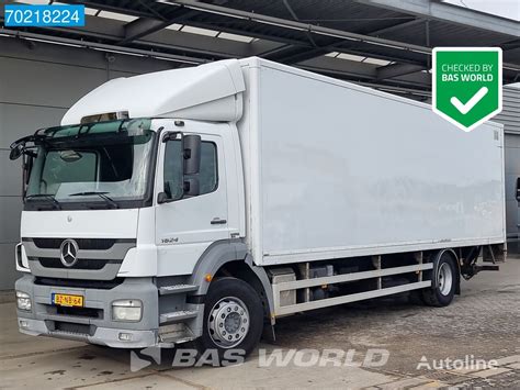 Mercedes Benz Axor X Nl Truck T Cylinder Tailgate Euro Box