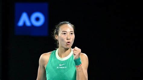 Australian Open 2024 China S Zheng Into Maiden Slam Final Ends Run Of