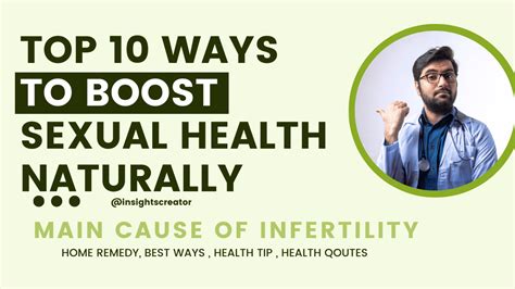 Sexual Health Top 10 Proven Ways To Boost It Naturally