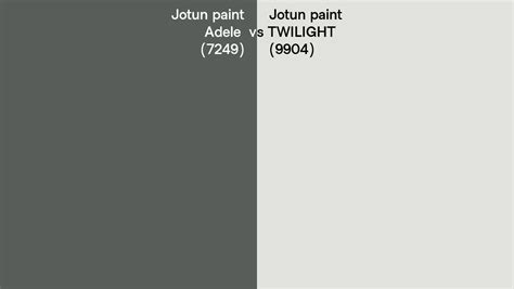 Jotun Paint Adele Vs Twilight Side By Side Comparison