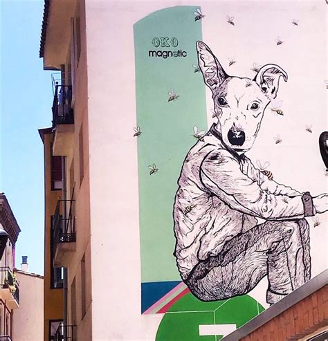 Zaragoza Oko Marina Mesar Veliki Mural Street Art Urbani Festival Asalto