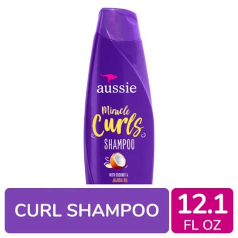 Aussie Miracle Curls Shampoo With Coconut Oil Paraben Free 121 Fl Oz