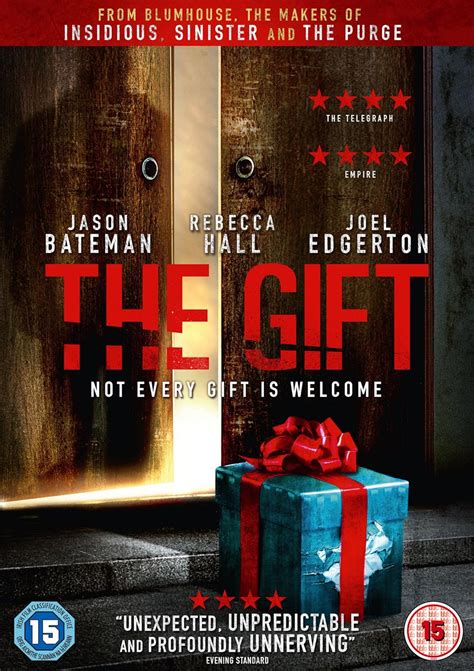 The T Dvd 2015 Uk Jason Bateman Rebecca Hall Joel