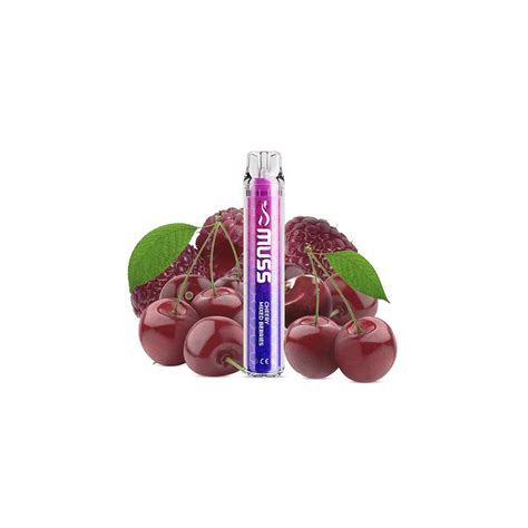 Pod Desechable Muss Crystal Cherry Mixed Berries 700 Caladas Venta Al