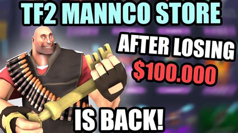 Tf2 Mannco Store Is Back After The Biggest Scam Youtube