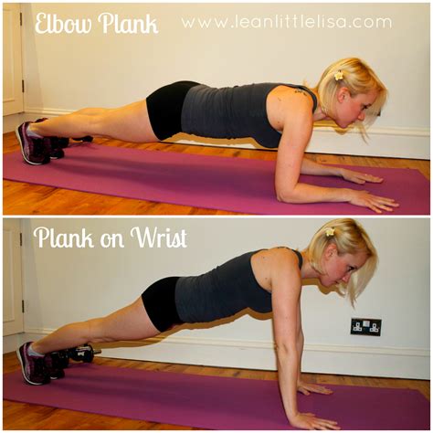 30 Day Plank Challenge Photos – Lean Little Lisa