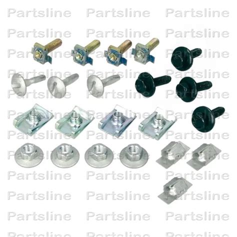 Kit Clips Fixation Cache Sous Moteur Pr Vu Pour C C Picasso